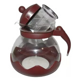 Cafetera Tetera Grande 1.5l Aurora Te Vidrio Infusor 