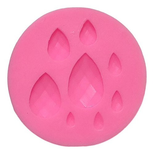 Molde De Silicone Gota Diamante 