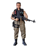 John Matrix - Arnold Schwarzenegger - Tipo Hot Toys 1/6