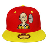 Gorra Plana Snapback De Saitama Ok, One Punch Man