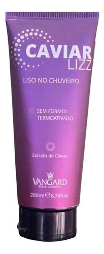 Caviar Lizz 200 Ml Progressiva De Chuveiro