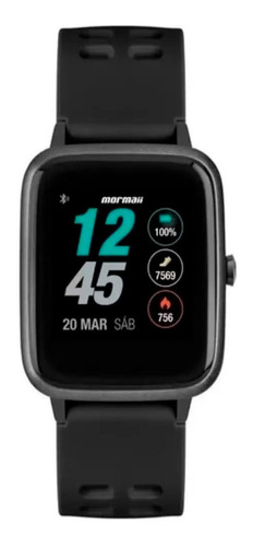 Smartwatch Mormaii Life Preto Molifeab/8p