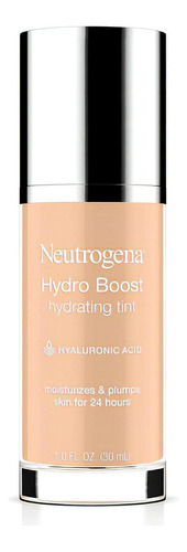 Base De Maquillaje En Crema Neutrogena Hydro Boost Foundation Hialuronic Acid Tono 10 Classic Ivory - 30ml