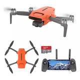 Drone Fimi X8 V2 Com Câmera 4k (orange) 1 Bateria + Micro Sd