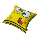 Almohadon 30x30cm Bob Esponja Personalizables #008