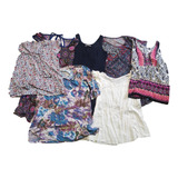 Combo Lote De Ropa X7u Blusas + Vestidos Mujer Talle M