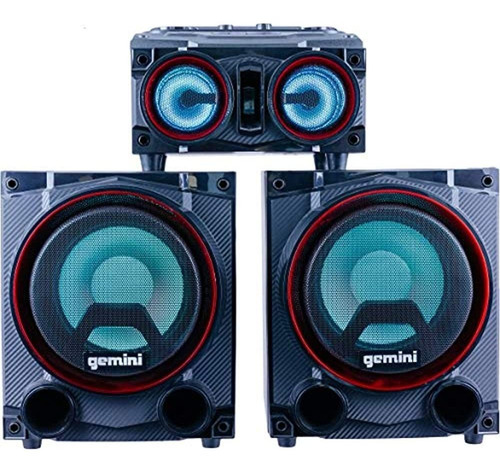 Sistema De Audio Gemini Gsys-2000 Para Fiestas Y Teatros En