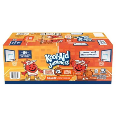 Kool Aid Jammers Orange Jugos 40 Pz Importados Ed. Limitada | Envío gratis