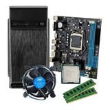 Pc Cpu Intel I5 3470 Placa H61m Ssd 240gb 16gb C/ Gt 610 2gb