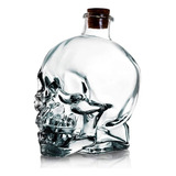 Botella Calavera 750 Ml Decantador Whisky Vodka Vino Craneo 