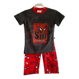 Spiderman Pijama 100% Algodón Ropa Niño Pantalon Playera