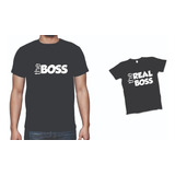 Combo Body Y Remera The Real Boss