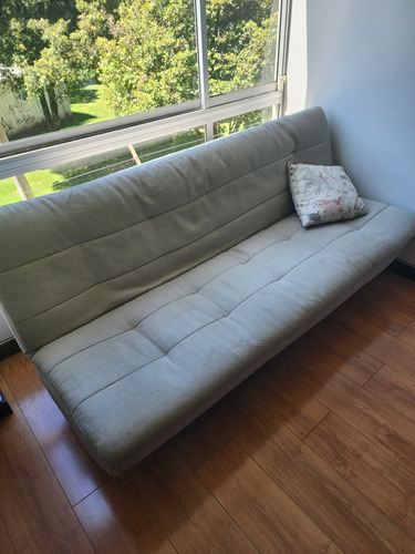 Sofa Cama Doble Tela Beige 190x120x40, Recoger Desde Junio 