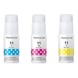 3 Pack Tinta Color Compatible Para Canon Gl-11 G2160 G3160 