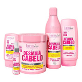  Banho De Creme Forever Liss Professional Desmaia Cabelo Kit De Tratamento 1960g