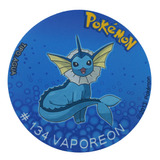 Mousepad De Tazo Pokemon De Modelo #134 Vaporeon