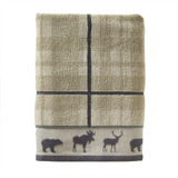 Skl Home Yellowstone Grand Teton Toalla De Baño, Gris Topo