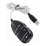 Cable Usb Para Guitarra - Enlace De Audio - Interface De Cal