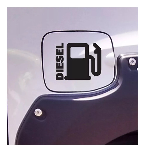 Sticker Diesel Para Tapa Tapon O Cubierta De Gasolina