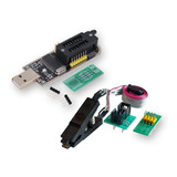 Programador Usb Libera Netbook Todas + Pinza + Bios Eeprom