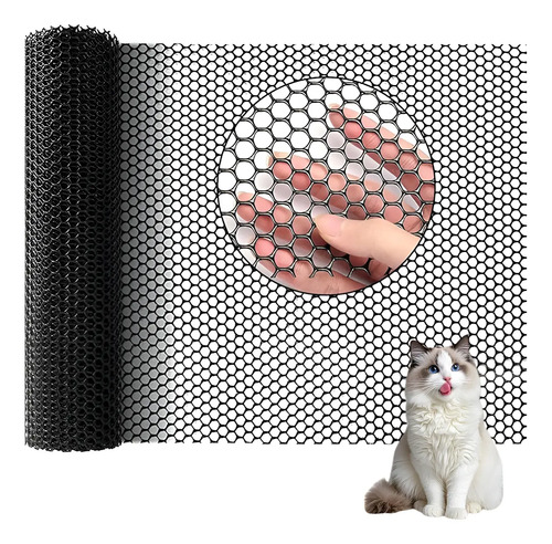 0.4m X10m Red De Seguridad Mascotas,valla Malla Anticaída