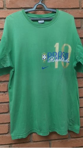 Camisa Seleção Brasileira - Brasil Ronaldinho Nike -manchada