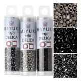 Miyuki Delica Seed Beads Bundle: Tamano 11/0, Coleccion De P