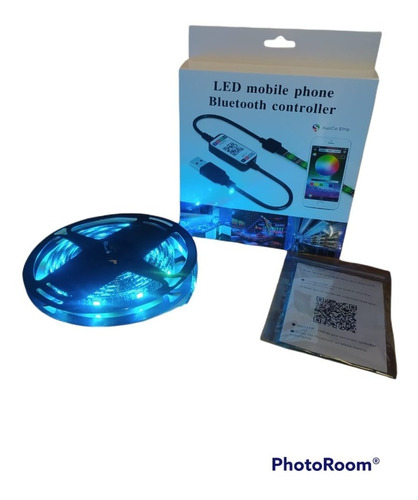 Tira Led Bluetooth 5m Luces Led Controlada Por App