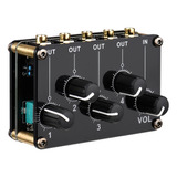Mezclador Compacto De 4 Canales De Audio Pasivo Para Noise S