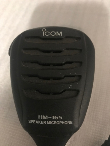 Mic Parlante Icom Hm165 Original Japon , Como Nuevo