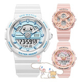 Reloj Inteligente Sanrio Para Mujer Hello Kitty Cinnamoroll