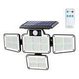 Luz Led Solar Con Sensor De Movimiento Para Exteriores Ilum