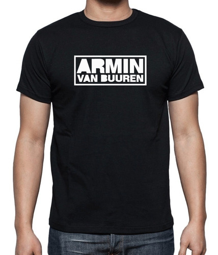 Remera Armin Van Buuren Dj 100% Algodon Vinilo Textil