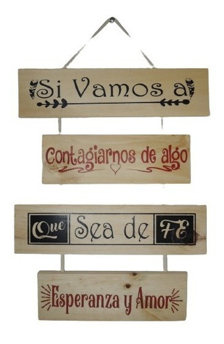 Letreros En Madera, Para Hogar Y Para Decorar Espacios.