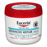 Eucerin Creme Advanced Repair - Tarro De 16 Onzas (16.0 Fl .