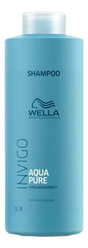 Shampoo Wella Professionals Aqua Purê - L a $155800