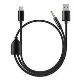 Usb C To 3 5mm Aux Cable   2 In 1 Usb C To 3 5mm Car Au...