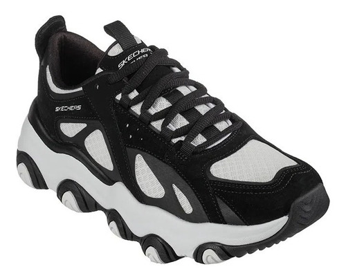 Tenis Skechers Dama 149891 Negro Comodo Ligero Memory Casual