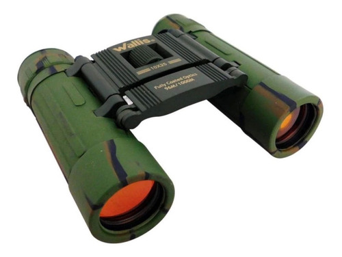 Binocular Compacto Tipo Tejado Wallis 10x25 Mm Camuflaje 