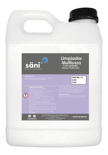 Limpiador Multiusos Concentrado 1 L