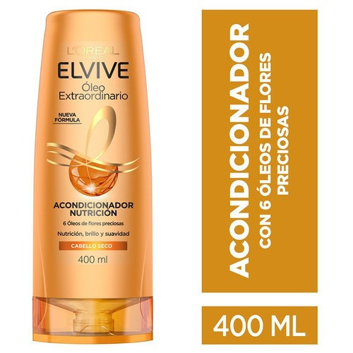 Acondicionador Elvive Óleo Extraordinario Nutrición 400 Ml