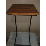 Mesa Arrime Industrial Hierro Y Madera, Ideal Home Office