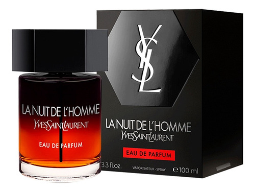 Yves Saint Laurent La Nuit De L'homme Edp 100 ml Para  Hombr