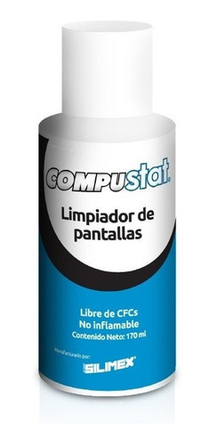 Limpiador De Pantallas Silimex Compustat 170ml
