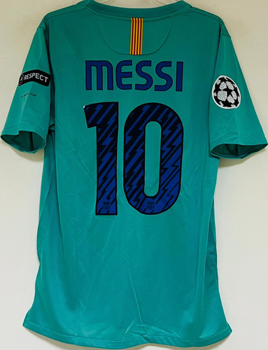 Jersey Barcelona 2011 Champions Visita Lionel Messi