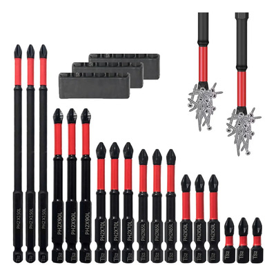 18 Piezas Punta Cabeza Resistente Al Impacto Milwaukee Ph2 | MercadoLibre
