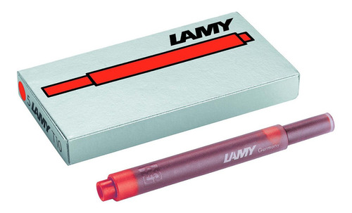 Lamy T10 (1 Caja C/ 5 Cartuchos Para Pluma Fuente)