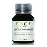 Locion Exel Autobronceante Sin Color 6% Piel Corporal 50 Ml