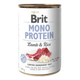 Lata Brit Mono Protein Lamb And Rice 400 Gr 