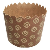 Molde Panettone Queque Muffins 100 Gr X 10 Unidades